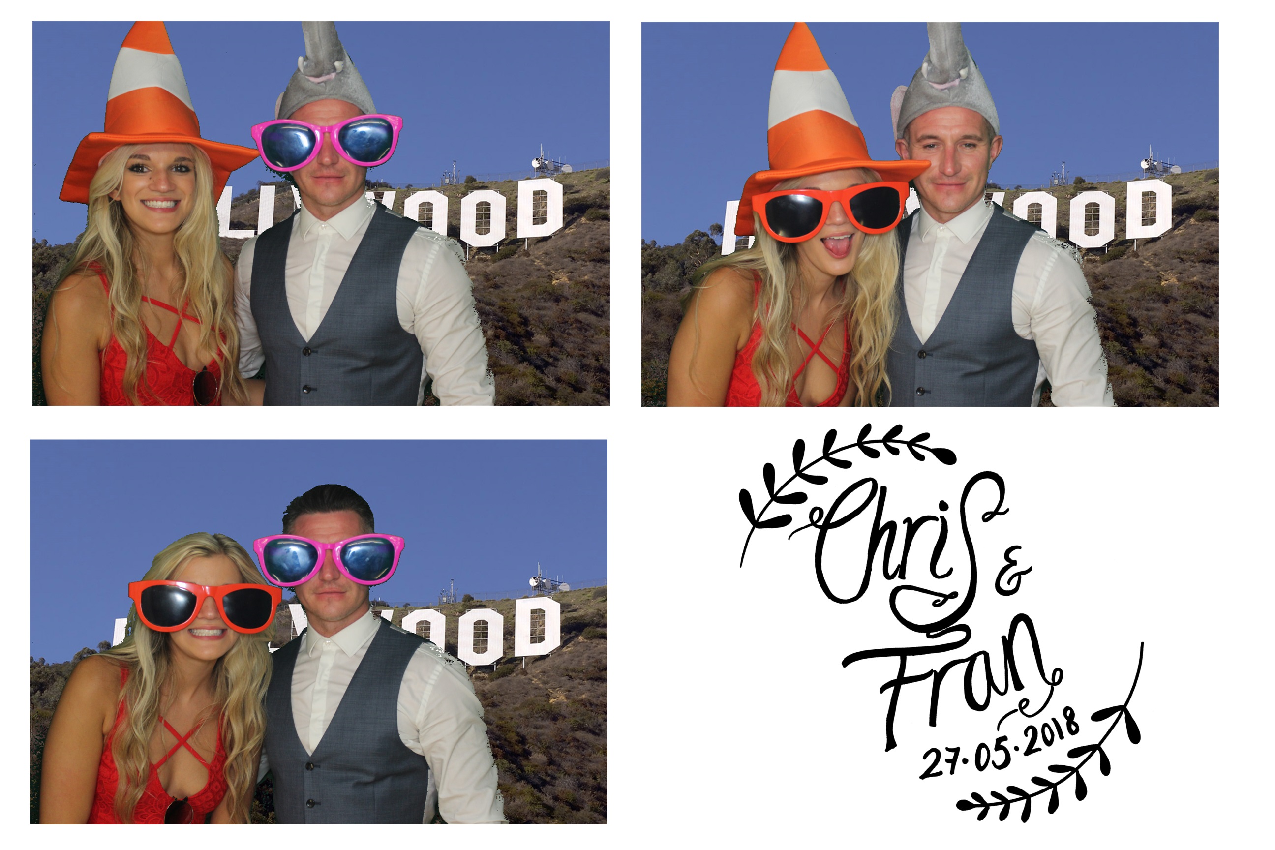 Chris & Fran | View more photos from the event at images.mobile-photo-booth.com/u/MobilePhotoBoothUK/Chris-Fran